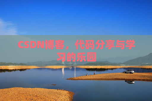 CSDN博客，代码分享与学习的乐园